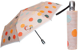 Automatyczna parasolka damska marki Parasol, w kropki