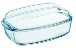 Pyrex Szklane naczynie do zapiekania z pokrywą, 4,5
