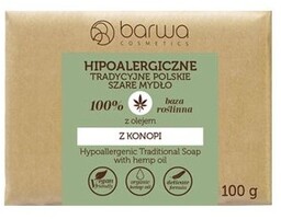 Barwa 100g hipoalergiczne tradycyjne polskie szare mydło