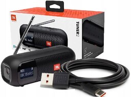 Jbl Tuner 2 Czarny Głośnik Przenośny Radio Dab