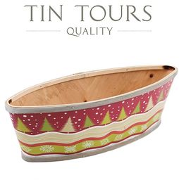 KOSZYK Z ŁUBY 37x13x11 cm