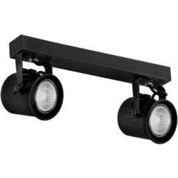 Plafon 2-płomienny CEJLON 648 czarny