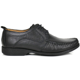 PÓŁBUTY MĘSKIE ZE SKÓRY SOKOLSKI 900 CZARNE