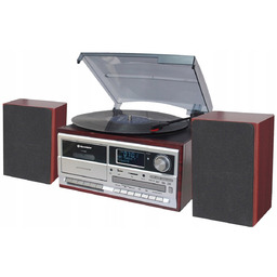 2X Gramofon ROADSTAR HIF-8892D Drewno