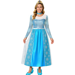 FIESTAS GUIRCA Sukienka damska Elsa Śnieg Królowa Kraina