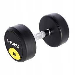 Hantla Gumowana Hms Hantel Stalowy 16 Kg