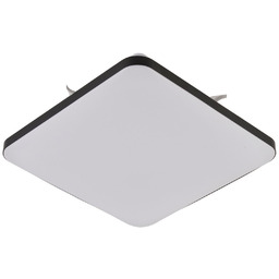 Plafon kwadratowy Babilon mały czarny 4000k LP-335/1C S