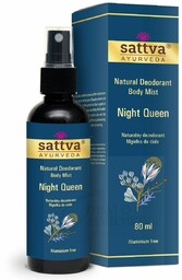 Naturalny dezodorant Night Queen, Sattva, 80 ml