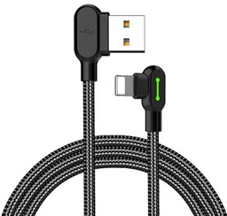 Mcdodo Kabel USB do Lightning kątowy CA-4671 LED,