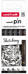 Cienkopis kreślarski PIN 200 Sketching czarny różne grubości