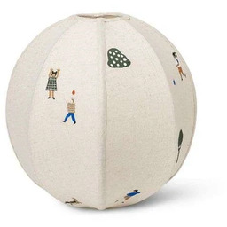 ferm LIVING - The Park Abażur Embroidered Textile