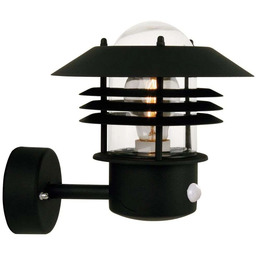 Nordlux - Vejers Lampa Ścienna w/Sensor Black