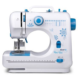 ŁUCZNIK Maszyna do szycia Mini Blue + osłonka
