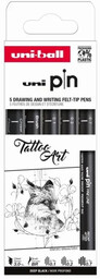 Cienkopis kreślarski PIN 200 Tattoo Art czarny różne
