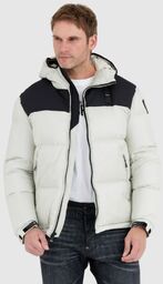 BLAUER Szara kurtka męska Cooper z logo