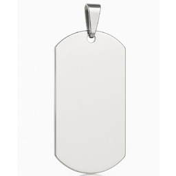 SREBRNY NIEŚMIERTELNIK WISIOREK STAL SZLACHETNA CHIRURGICZNA 316L GRAWER