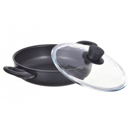 BALLARINI Patelnia Avola głęboka z 2 uchwytami tytanowa