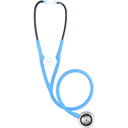 NOVAMA EXPERT DR520D BŁĘKIT NIEBA Stetoskop kardiologiczny dwugłowicowy,