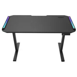 Cougar E-Deimus 120 122,4cm Regulacja wysokości Czarny Biurko