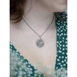 Wisiorek srebrny - Ażur mały