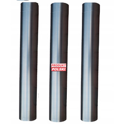 Zestaw piecowy rura dymna piecowa fi 100 3