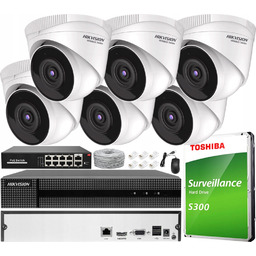 Zestaw do monitoringu Hikvision Hiwatch CCTV-KIT6-HWI-T240-8CH