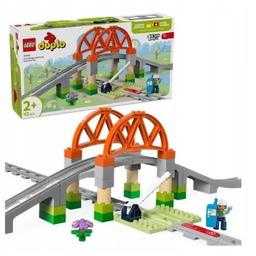 Lego Duplo Most i tory kolejowe zestaw rozszerzający