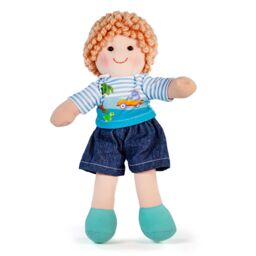 Robin pluszowa lalka dla dzieci BJD064-Bigjigs Toys, lalki