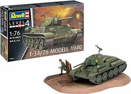 Revell 03294 T-34/76 model 1940 skala 1:76 niezabudowany/niemalowany
