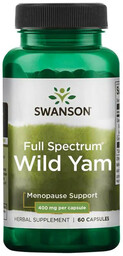 SWANSON Full Spectrum Wild Yam 400mg 60caps