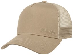 Czapka Classic Cotton Trucker by Stetson, jasnobeżowy, One
