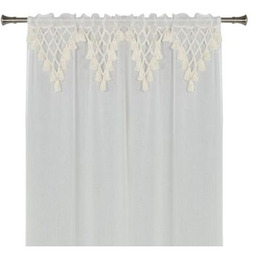 Firanka z tunelem BOHO 140 x 300 cm,