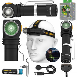 Latarka czołowa Armytek Wizard C2 Wg Usb warm