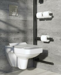 Opoczno Splendour Toaleta WC podwieszana 54,5x35x37,5 cm CleanOn