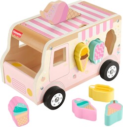 Fisher-Price Ciężarówka z lodami Drewniany sorter kształtów