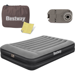 Bestway Dmuchane łóżko Tritech, 2-os., 203x152x46 cm, czarne