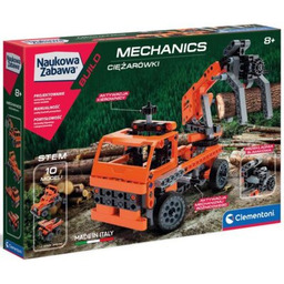CLEMENTONI Klocki plastikowe Naukowa zabawa Mechanics Ciężarówki 60992