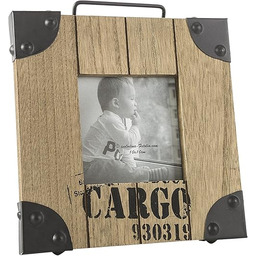 Eurofirany Ramka na zdjęcie, drewno, brązowa, 20 x