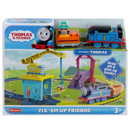 Kolejka Fisher Price Tomek i Przyjaciele Dźwig Karolcia