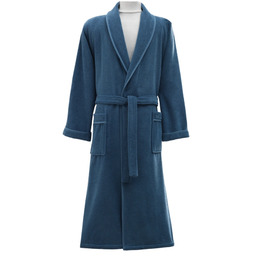 Męski szlafrok LORD Niebieski