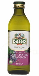 Olej z pestek winogron, Basso, 500 ml