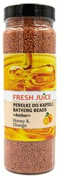 Fresh Juice Perełki do kąpieli Miód i Pomarańcza