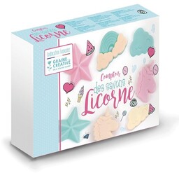 GRAINE CREATIVE, zestaw kreatywny do robienia mydła Jednorożec