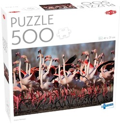 Puzzle 500 Duże Flamingi, Tactic