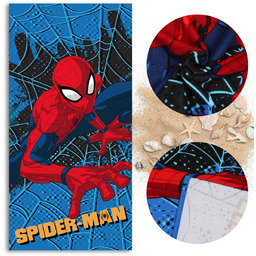 MARVEL Spider-Man SZYBKOSCHNĄCY Ręcznik plażowy, kąpielowy dla dzieci