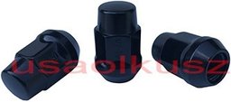 Nakrętka koła czarna Jeep Wrangler 19mm