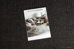 DYWAN SZNURKOWY SIZAL FLOORLUX 20195 CZARNA / srebrny
