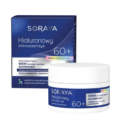 SORAYA Hialuronowy mikrozastrzyk Progresywny krem regenerujący 60+