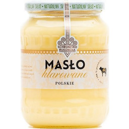 Masło klarowane 700ml słoik szklany Schronisko Bukowina