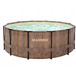 Basen Florida 3,66x1,22 m ze skimmerem motyw Teak